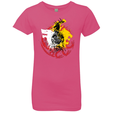 T-Shirts Hot Pink / YXS GAME OF COLORS Girls Premium T-Shirt