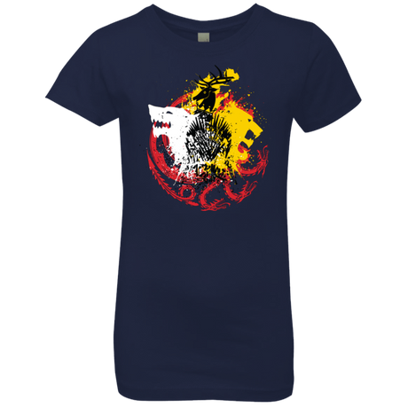 T-Shirts Midnight Navy / YXS GAME OF COLORS Girls Premium T-Shirt