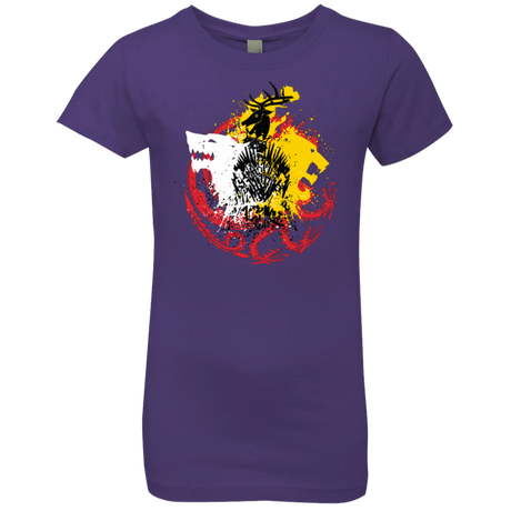 T-Shirts Purple Rush / YXS GAME OF COLORS Girls Premium T-Shirt