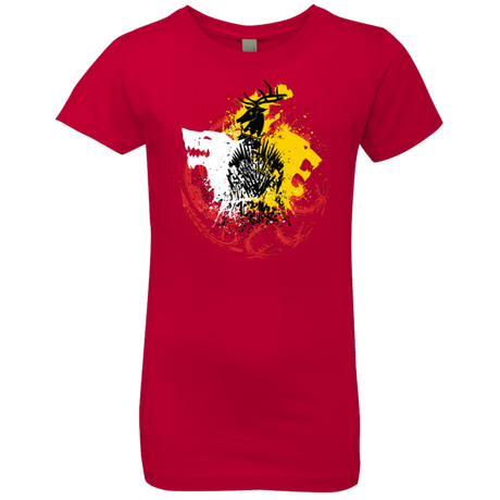 T-Shirts Red / YXS GAME OF COLORS Girls Premium T-Shirt