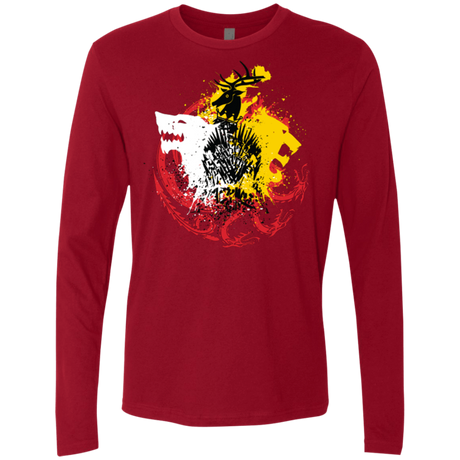 T-Shirts Cardinal / Small GAME OF COLORS Men's Premium Long Sleeve