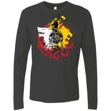 T-Shirts Heavy Metal / Small GAME OF COLORS Men's Premium Long Sleeve
