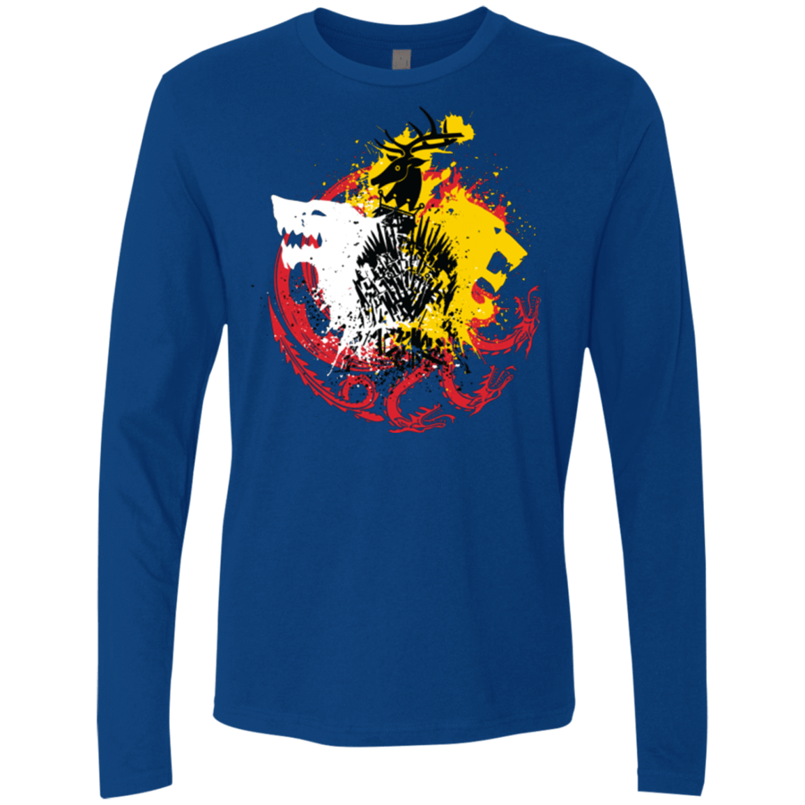 T-Shirts Royal / Small GAME OF COLORS Men's Premium Long Sleeve