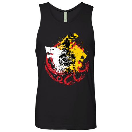 T-Shirts Black / Small GAME OF COLORS Men's Premium Tank Top