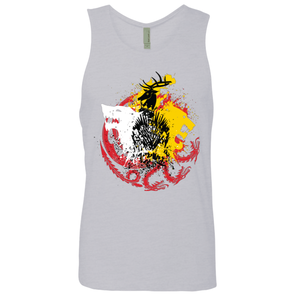 T-Shirts Heather Grey / Small GAME OF COLORS Men's Premium Tank Top
