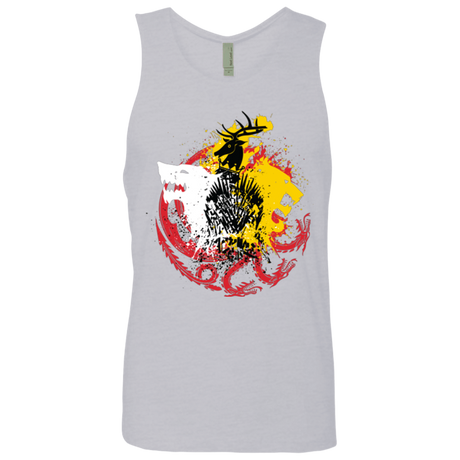 T-Shirts Heather Grey / Small GAME OF COLORS Men's Premium Tank Top