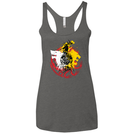 T-Shirts Premium Heather / X-Small GAME OF COLORS Women's Triblend Racerback Tank
