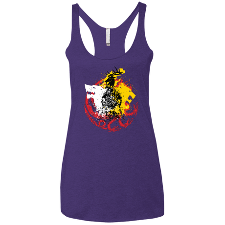 T-Shirts Purple / X-Small GAME OF COLORS Women's Triblend Racerback Tank
