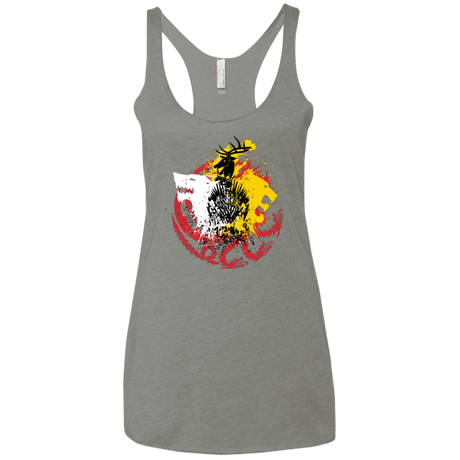 T-Shirts Venetian Grey / X-Small GAME OF COLORS Women's Triblend Racerback Tank