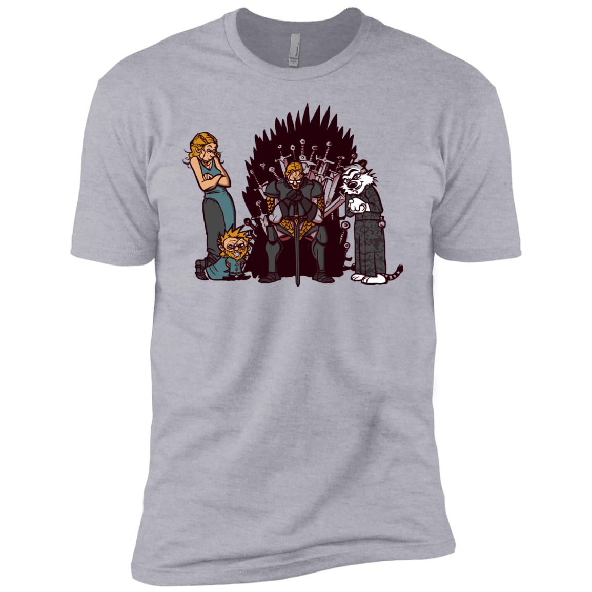 T-Shirts Heather Grey / YXS Game Of Conspiracy Boys Premium T-Shirt