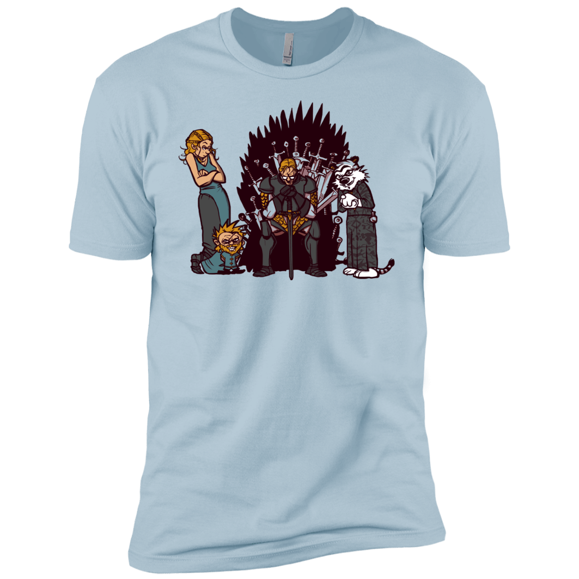 T-Shirts Light Blue / YXS Game Of Conspiracy Boys Premium T-Shirt