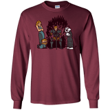 T-Shirts Maroon / S Game Of Conspiracy Men's Long Sleeve T-Shirt