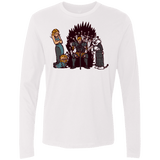 T-Shirts White / S Game Of Conspiracy Men's Premium Long Sleeve