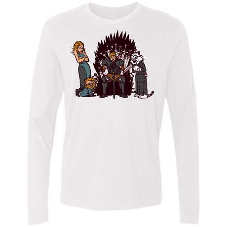 T-Shirts White / S Game Of Conspiracy Men's Premium Long Sleeve