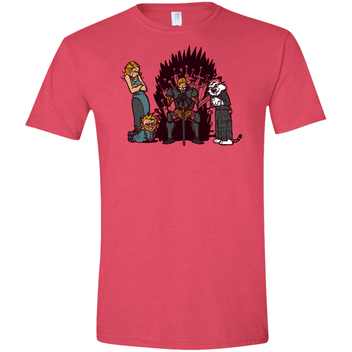 T-Shirts Heather Red / S Game Of Conspiracy Men's Semi-Fitted Softstyle