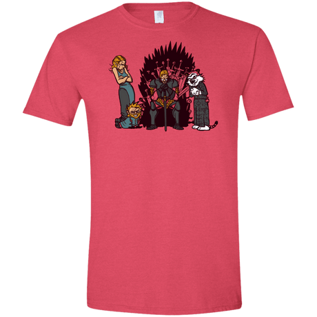 T-Shirts Heather Red / S Game Of Conspiracy Men's Semi-Fitted Softstyle