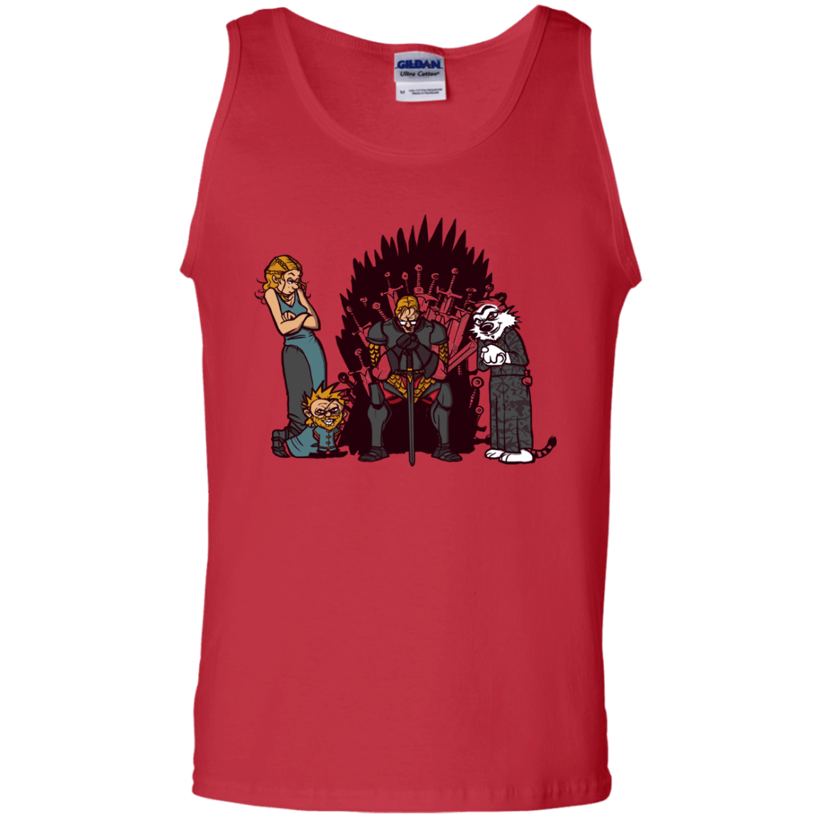 T-Shirts Red / S Game Of Conspiracy Men's Tank Top