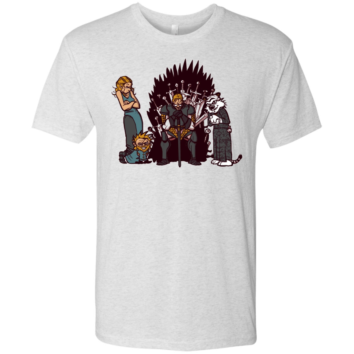 T-Shirts Heather White / S Game Of Conspiracy Men's Triblend T-Shirt