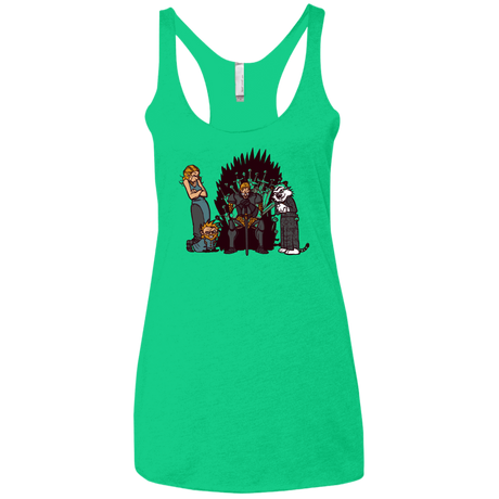 T-Shirts Envy / X-Small Game Of Conspiracy Women's Triblend Racerback Tank