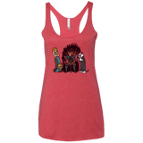 Game Of Conspiracy Women's Triblend Racerback Tank