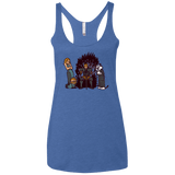 Game Of Conspiracy Women's Triblend Racerback Tank