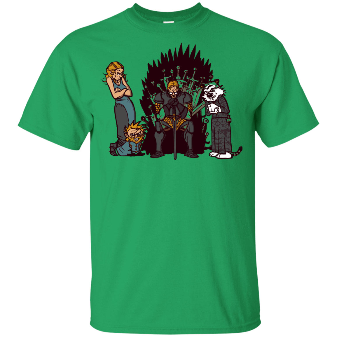 T-Shirts Irish Green / YXS Game Of Conspiracy Youth T-Shirt