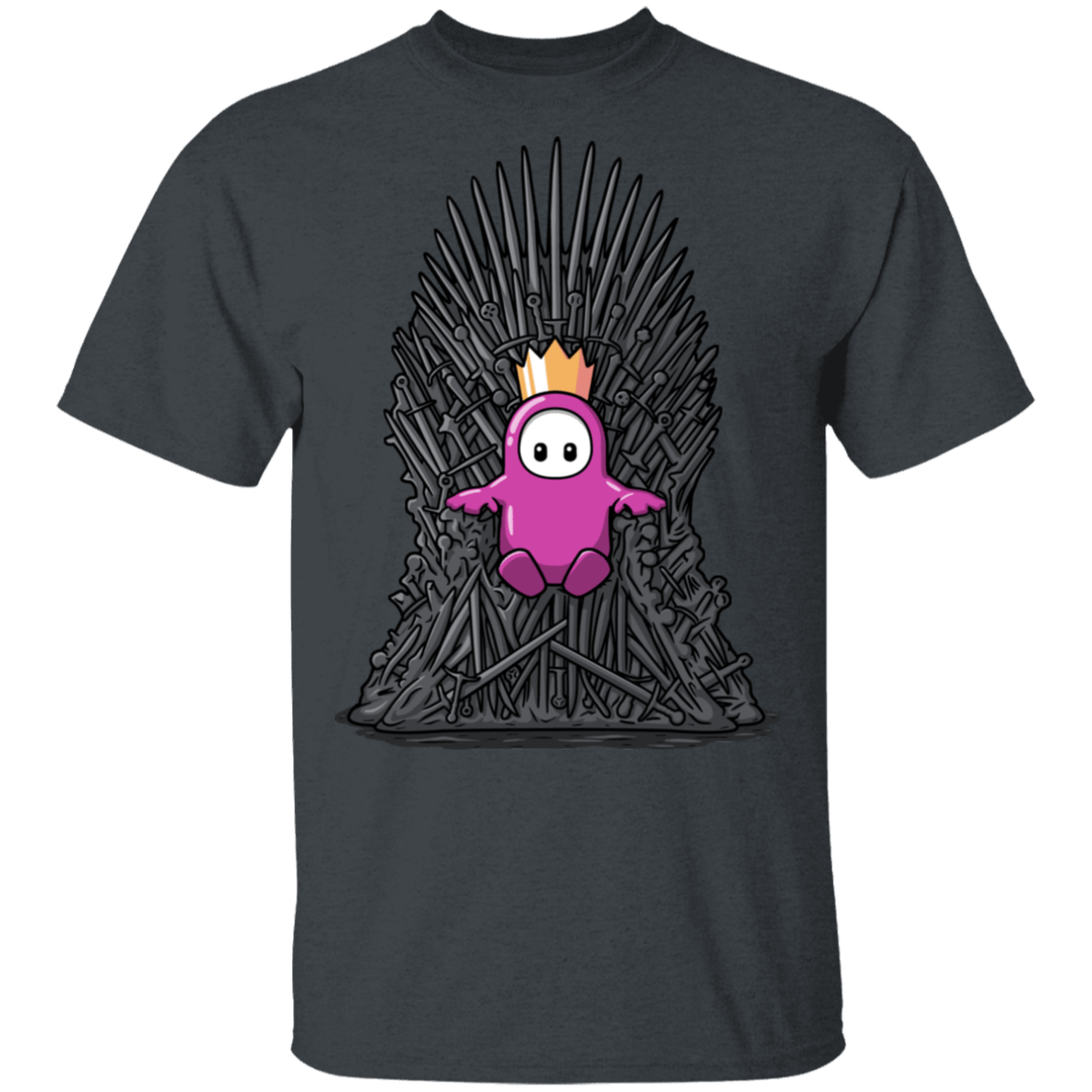 T-Shirts Dark Heather / S Game Of Crowns T-Shirt