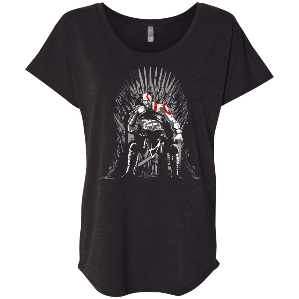 T-Shirts Vintage Black / X-Small Game of Gods Triblend Dolman Sleeve