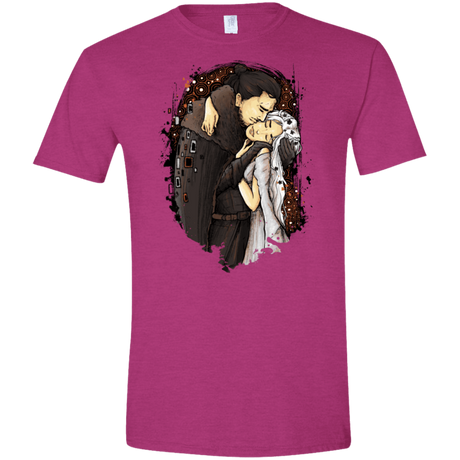 T-Shirts Antique Heliconia / S Game of Kisses Men's Semi-Fitted Softstyle