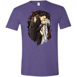 T-Shirts Heather Purple / S Game of Kisses Men's Semi-Fitted Softstyle