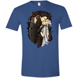 T-Shirts Heather Royal / X-Small Game of Kisses Men's Semi-Fitted Softstyle