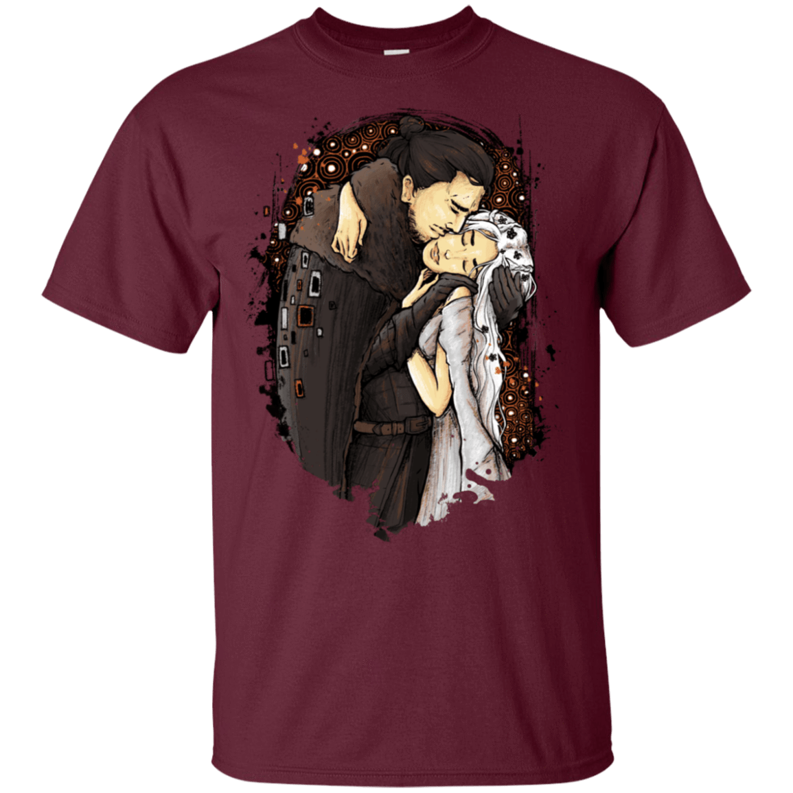 T-Shirts Maroon / S Game of Kisses T-Shirt