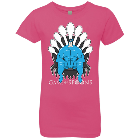 T-Shirts Hot Pink / YXS Game of Spoons Girls Premium T-Shirt