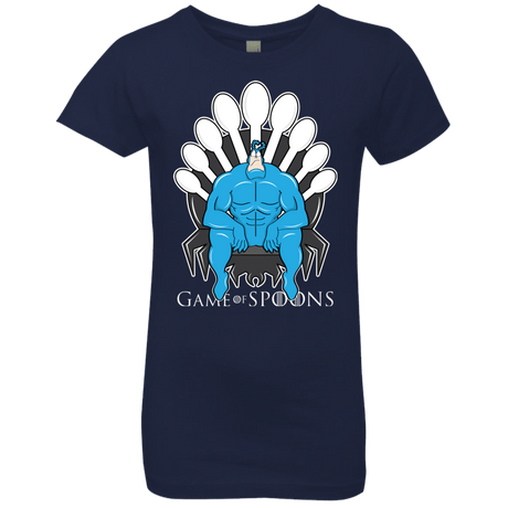 T-Shirts Midnight Navy / YXS Game of Spoons Girls Premium T-Shirt