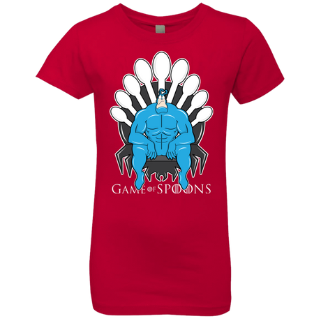 T-Shirts Red / YXS Game of Spoons Girls Premium T-Shirt