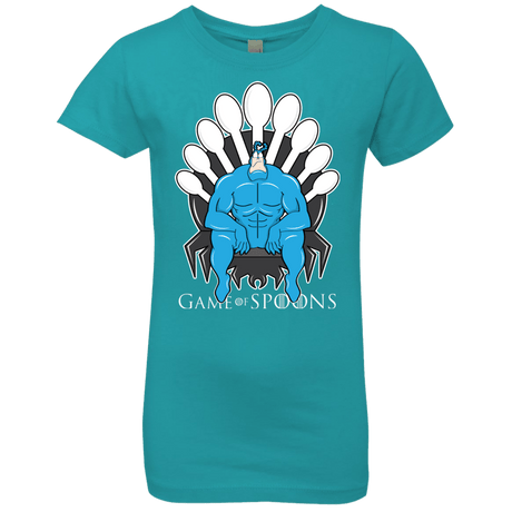 T-Shirts Tahiti Blue / YXS Game of Spoons Girls Premium T-Shirt