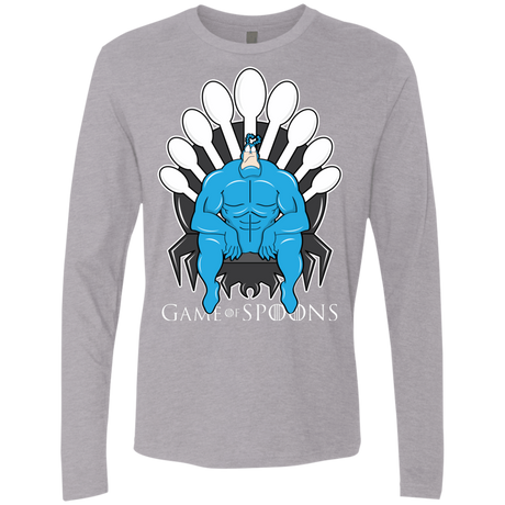 T-Shirts Heather Grey / Small Game of Spoons Men's Premium Long Sleeve