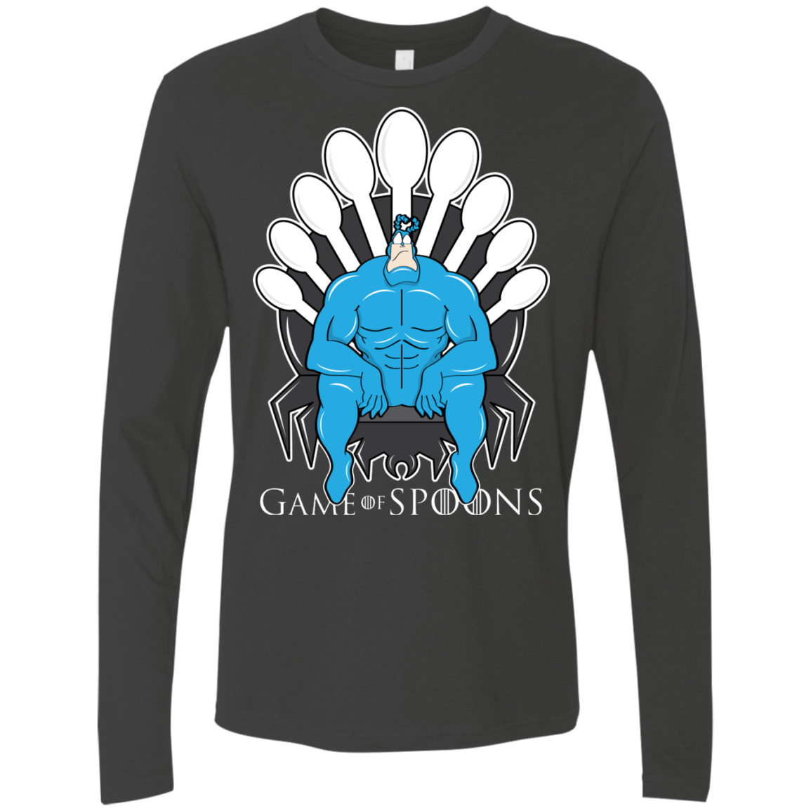 T-Shirts Heavy Metal / Small Game of Spoons Men's Premium Long Sleeve