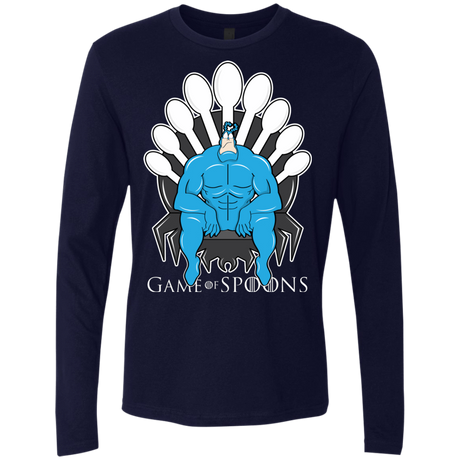 T-Shirts Midnight Navy / Small Game of Spoons Men's Premium Long Sleeve