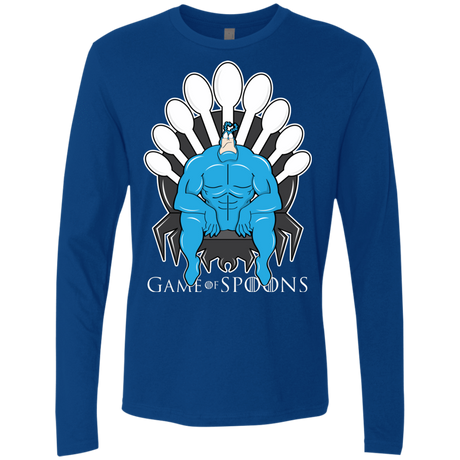 T-Shirts Royal / Small Game of Spoons Men's Premium Long Sleeve