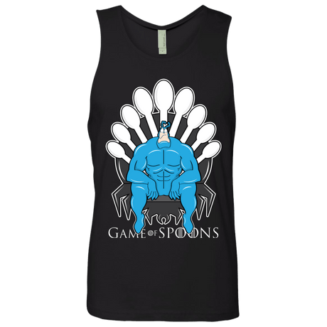 T-Shirts Black / Small Game of Spoons Men's Premium Tank Top