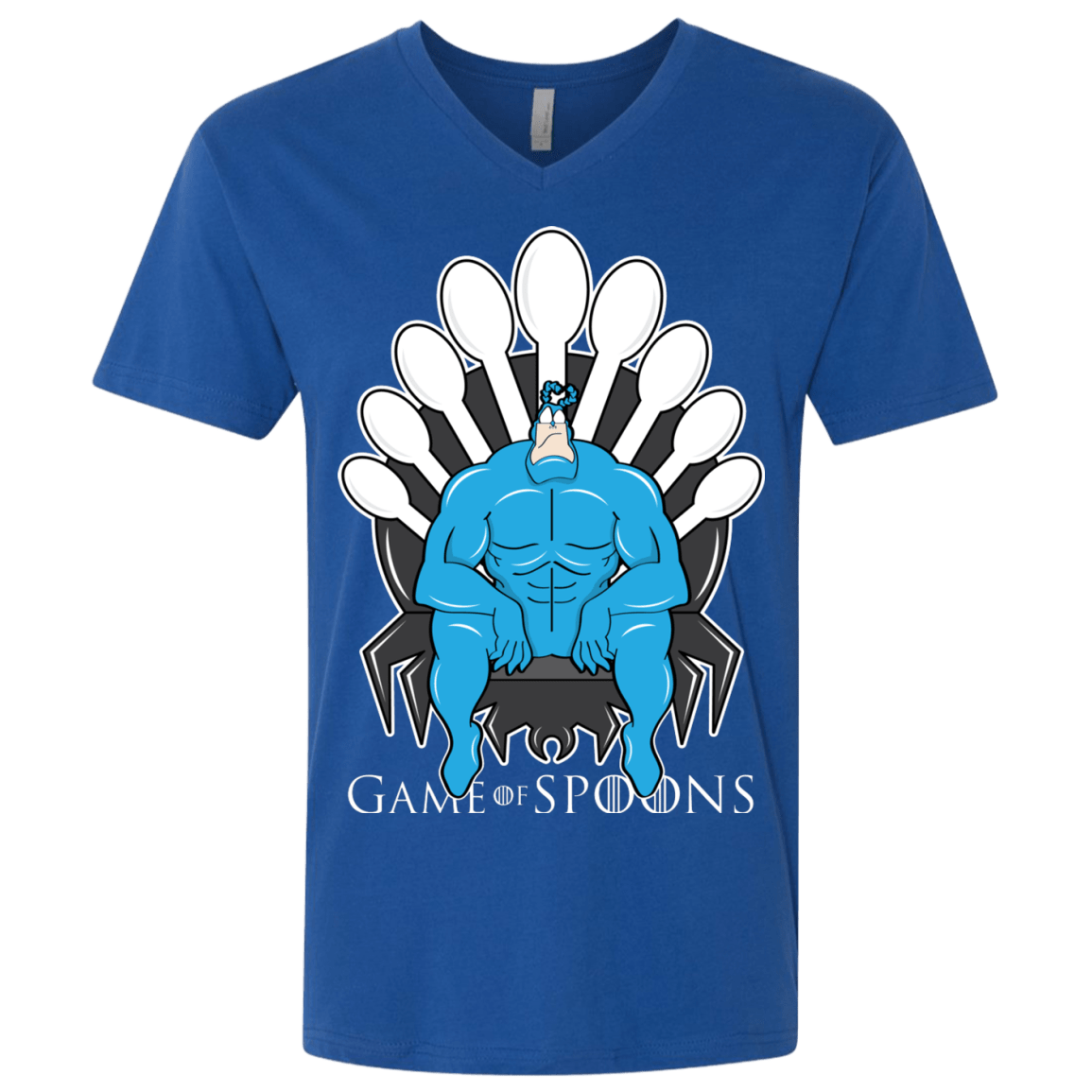 T-Shirts Royal / X-Small Game of Spoons Men's Premium V-Neck