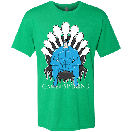 T-Shirts Envy / Small Game of Spoons Men's Triblend T-Shirt