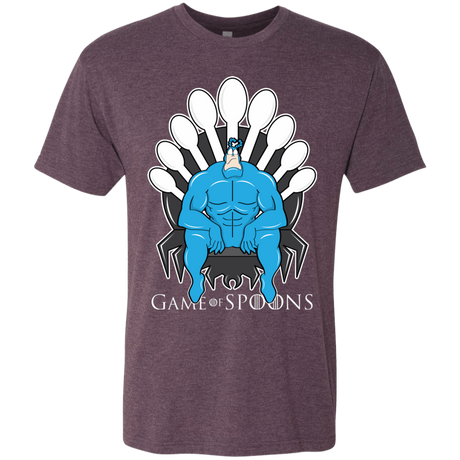 T-Shirts Vintage Purple / Small Game of Spoons Men's Triblend T-Shirt