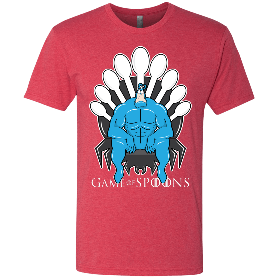 T-Shirts Vintage Red / Small Game of Spoons Men's Triblend T-Shirt