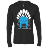 T-Shirts Vintage Black / X-Small Game of Spoons Triblend Long Sleeve Hoodie Tee