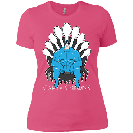 T-Shirts Hot Pink / X-Small Game of Spoons Women's Premium T-Shirt