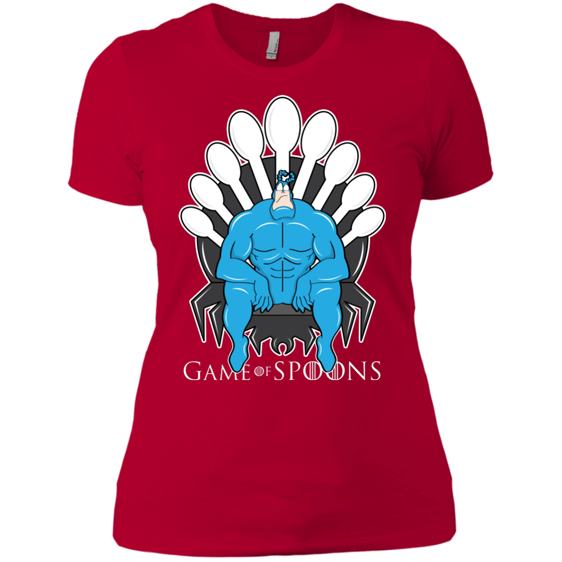 T-Shirts Red / X-Small Game of Spoons Women's Premium T-Shirt