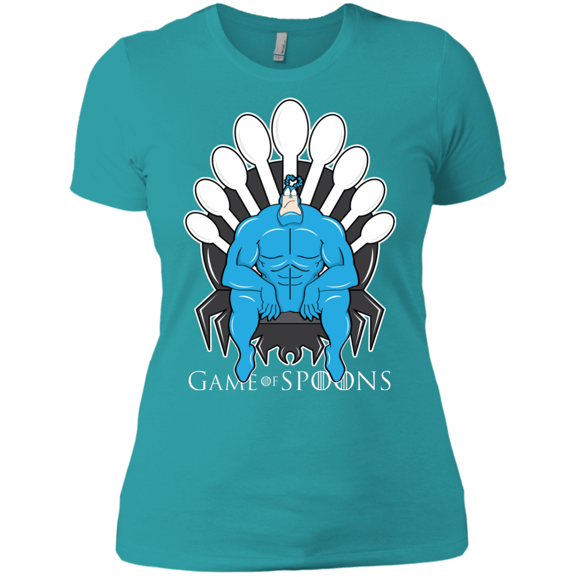T-Shirts Tahiti Blue / X-Small Game of Spoons Women's Premium T-Shirt