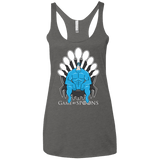 T-Shirts Premium Heather / X-Small Game of Spoons Women's Triblend Racerback Tank